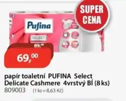 M.A.T. Pufina papír toaletní Select Delicate Cashmere nabídka