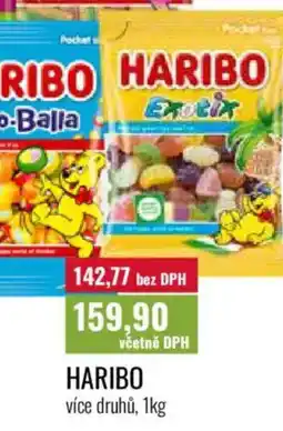 Ratio Haribo nabídka