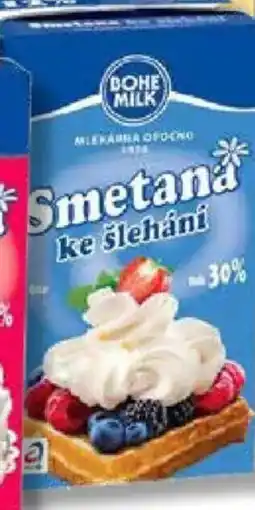Ratio Smetana ke šlehání 30% nabídka