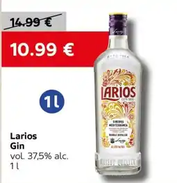 VELTA Free Shop Larios Gin nabídka