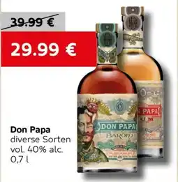 VELTA Free Shop Don Papa diverse Sorten nabídka
