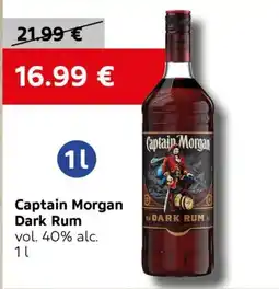 VELTA Free Shop Captain Morgan Dark Rum nabídka