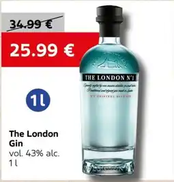 VELTA Free Shop The London Gin nabídka