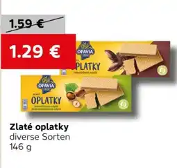VELTA Free Shop Opavia zlaté oplatky nabídka