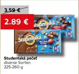 VELTA Free Shop Studentská pečet nabídka