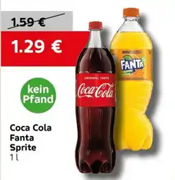 VELTA Free Shop Coca Cola Fanta Sprite nabídka