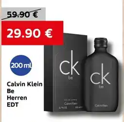 VELTA Free Shop Calvin Klein Be Herren EDT nabídka