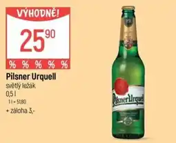 Globus Pilsner Urquell světlý ležák nabídka
