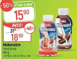 Globus Müller milch různé druhy nabídka