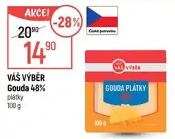 Globus Vás výběr Gouda 48% nabídka