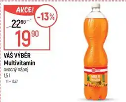 Globus Multivitamin ovocný nápoj nabídka