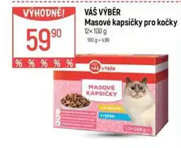 Globus Váš výběr masové kapsičky pro kočky nabídka