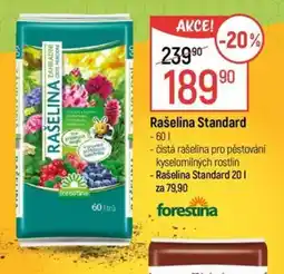Globus forestina rašelina standard nabídka