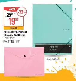 Globus Pastelini sortiment z papírenský nabídka