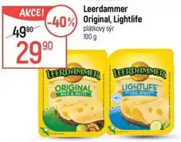 Globus Leerdammer Original, Lightlife plátkový sýr nabídka