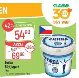 Globus Zorba bílý jogurt nabídka