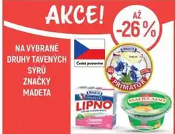 Globus Madeta tavené sýry nabídka