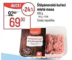 Globus Štěpánovské kuřecí mleté maso nabídka