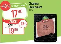 Globus Chodura pivní salám nabídka