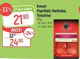 Globus Kmotr paprikáš nabídka