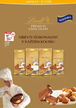 Globus Lindt premium chocolate nabídka