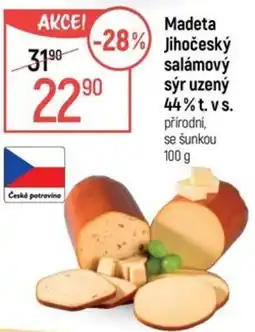 Globus Madeta jihočeský salámový sýr uzený nabídka