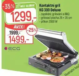 Globus Ecg kontaktní gril kg 300 deluxe nabídka