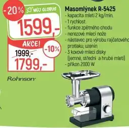 Globus Rohnson masomlýnek r-5425 nabídka