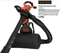 Bauhaus Black+Decker elektrický vysavač listí nabídka