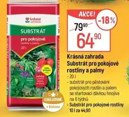 Globus Krásná zahrada substrát pro pokojové rostliny a palmy nabídka