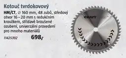 Bauhaus CRAFTOMAT kotouč tvrdkokovový nabídka