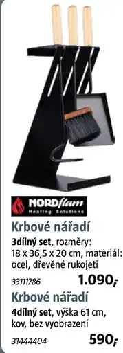 Bauhaus Nordflam krbové nářadí 3dílný set nabídka