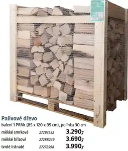 Bauhaus Palivové dřevo nabídka