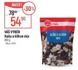 Globus Váš výběr kešu a klikva mix nabídka