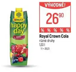 Globus Royal Crown Cola nabídka