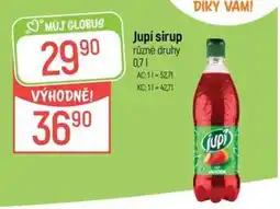 Globus Jupí sirup nabídka