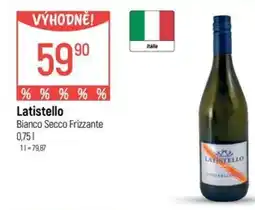 Globus Latistello Bianco Secco Frizzante nabídka