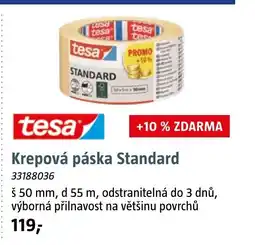 Bauhaus tesa krepová páska standard nabídka