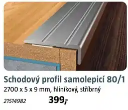 Bauhaus Schodový profil samolepicí 80/1 nabídka