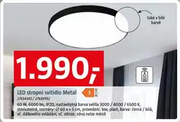 Bauhaus Led stropní svítidlo metal nabídka