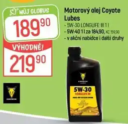 Globus Coyote motorový olej 5W-30 nabídka