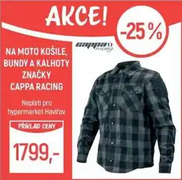 Globus Cappa Racing moto košile bundy a kalhoty nabídka