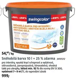 Bauhaus Swingcolor sněhobílá barva nabídka