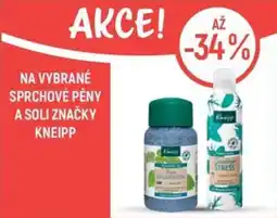 Globus Kneipp sprchové pěny a soli nabídka