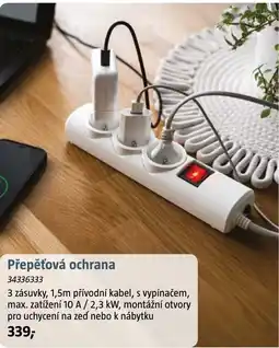 Bauhaus Přepěťová ochrana nabídka