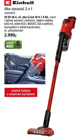 Bauhaus Einhell Aku vysavač 2 v 1 nabídka