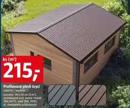 Bauhaus Profilovaný plech krycí nabídka
