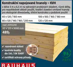 Bauhaus Bauhaus konstrukční napojované hranolys KVH nabídka