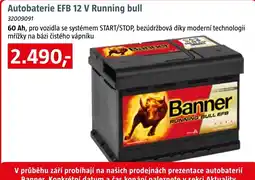 Bauhaus Autobaterie efb 12 V Running ball nabídka