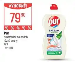 Globus Pur prostředek na nádobí nabídka